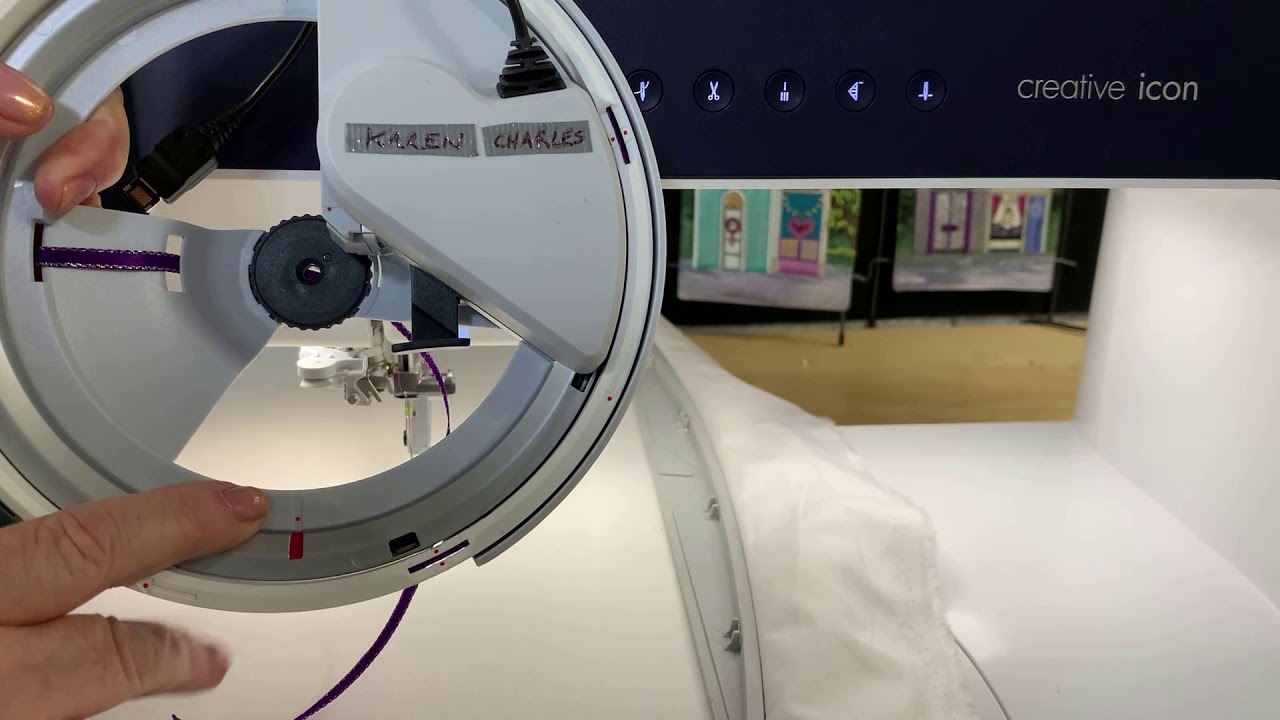 Setting Up Your creative™ Ribbon Embroidery Attachment YouTube