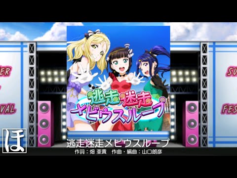 【スクフェス】逃走迷走メビウスループ EXやってみた！【初見・手元・判定強化無しFC】