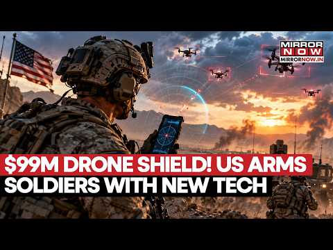 $99M DRONE WAR TECH! US To Equip Its Soldiers With Next-Gen Anti-Drone Defence Device By 2031