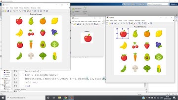 Pattern Finding in Images using Cross Correlation