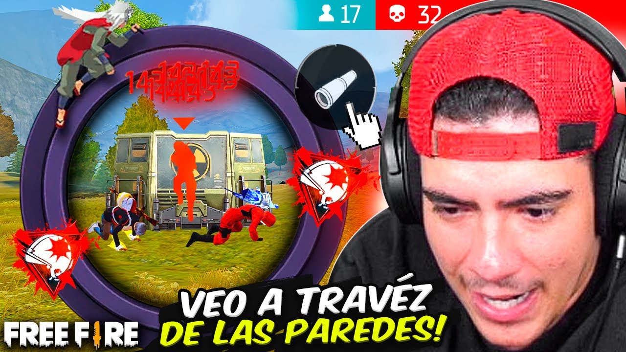 USE EL ITEM DE JIRAYA EN FREE FIRE PARA VER A TRAVES DE LAS PAREDES - TheDonato