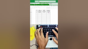 Enter Data in Excel Like a Pro - Use This Hidden Form Trick! #ExcelTips #DataEntry #keyboard #excel
