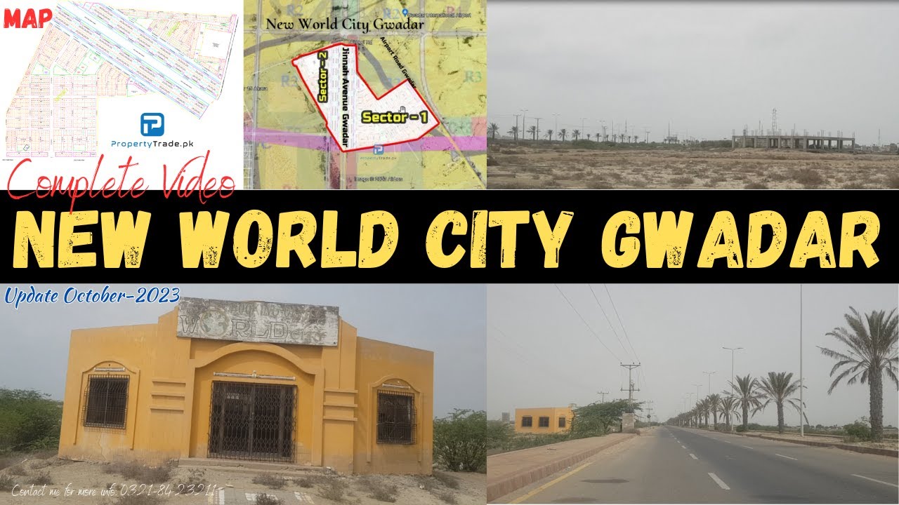 New World City Gwadar Update October 2023 Property Trade YouTube