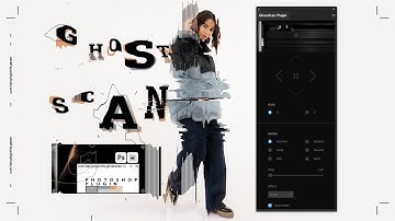 CRAZY SCAN EFFECTS IN PHOTOSHOP / GhostScan Photoshop Plugin Tutorial