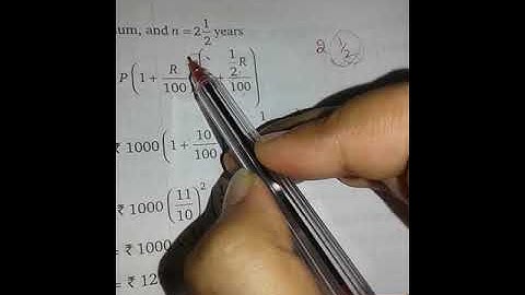 Class 8 Maths Chapter 6 - COMPOUND INTEREST (PART 2) EX- 6.2