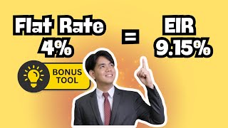 EIR (Effective Interest Rate) The REAL INTEREST RATE + Bonus Tool