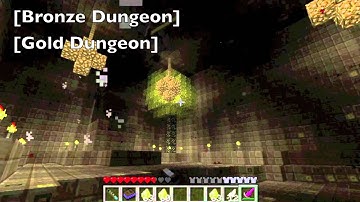 Minecraft - Aether Mod - Silver Dungeon Boss Fight!