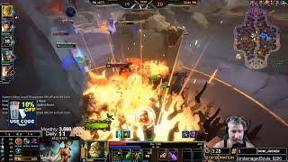 HUGE POWER AUTO ATTACK SYLVANUS MID IS LEGIT! | Incon | Smite