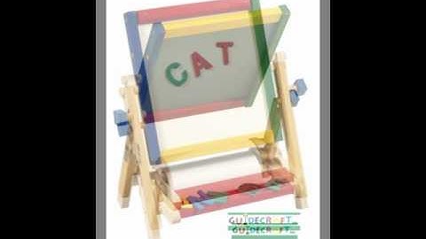 Guidecraft 4 in 1 Table Top Easel