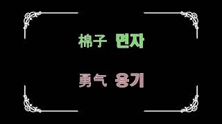 면자(棉子) - 용기(勇气) 1시간 재생반복