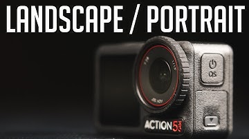 How to Switch Between Landscape and Portrait Mode on DJI Action 5