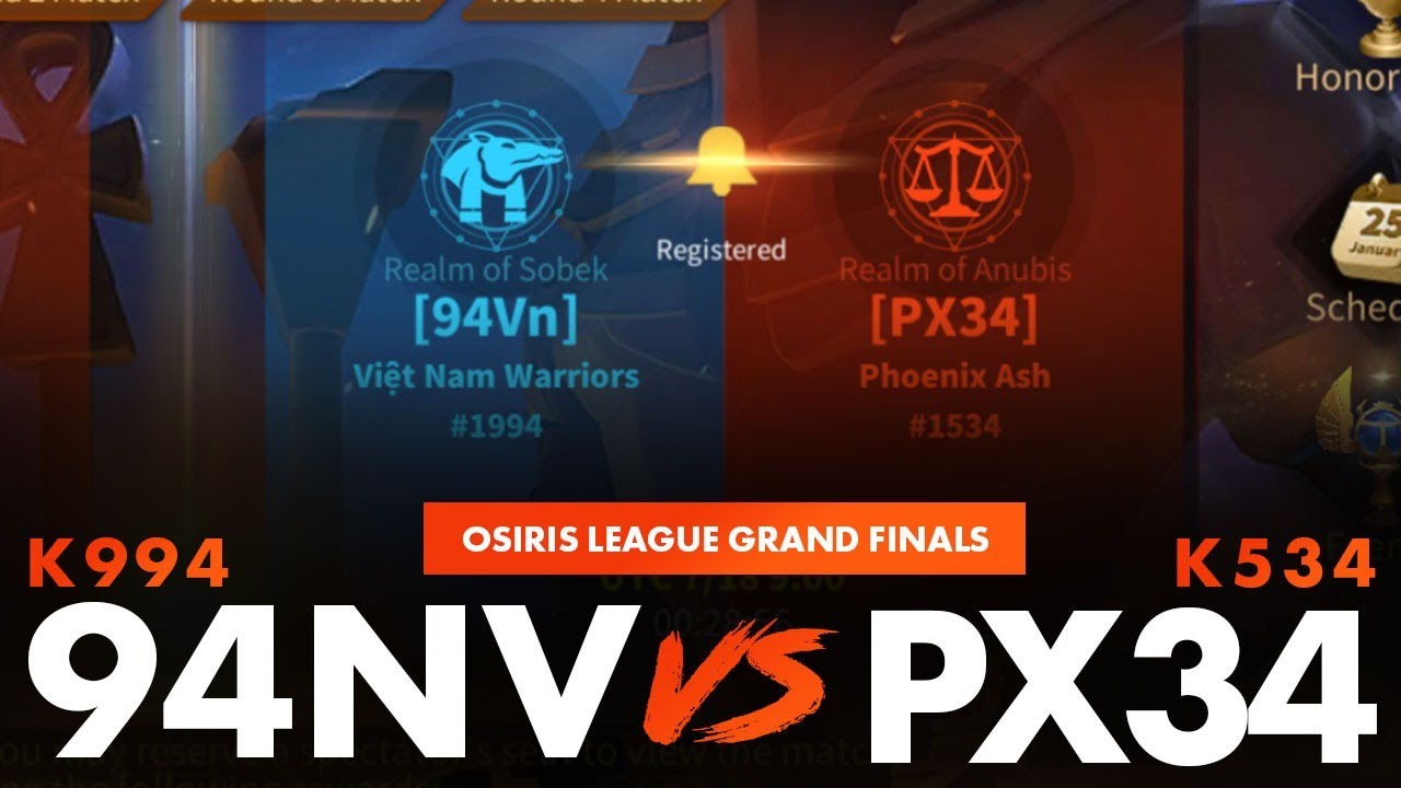 🔴 94NV (K994) vs PX34 (K534) - Osiris League Grand Finals