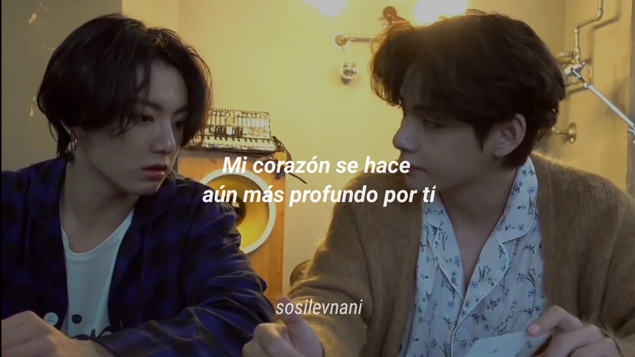 la canción que una vez jungkook le cantó a taehyung #taekook