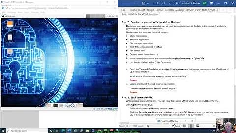 CBROPS - 1.1.5 Lab - Installing the Virtual Machines
