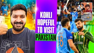Breaking news: Virat Kohli 🇮🇳 is hopeful to visit Pakistan 🇵🇰 soon | Shehroze Kashif | ICC |