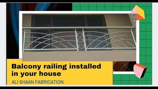 stainless steel balcony ralling