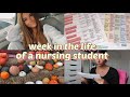 Week in the life of a nursing student  vlog
