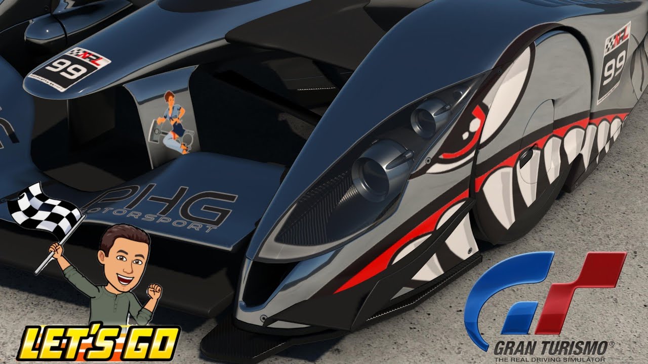 Gran Turismo 7 NRL Round 3 at Circuit De La Sarthe. Le Mans no chicane