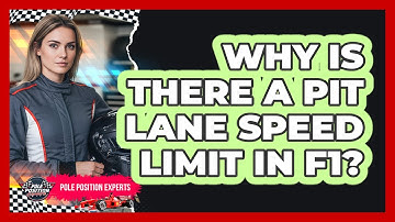 Why Is There A Pit Lane Speed Limit In F1?