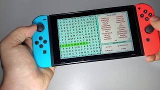 Epic Word Search Collection Nintendo Switch handheld gameplay screenshot 3