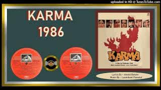 De Daru De Daru - Kishore Kumar, Manhar & Mahendra Kapoor - Karma 1986 - Vinyl 320k