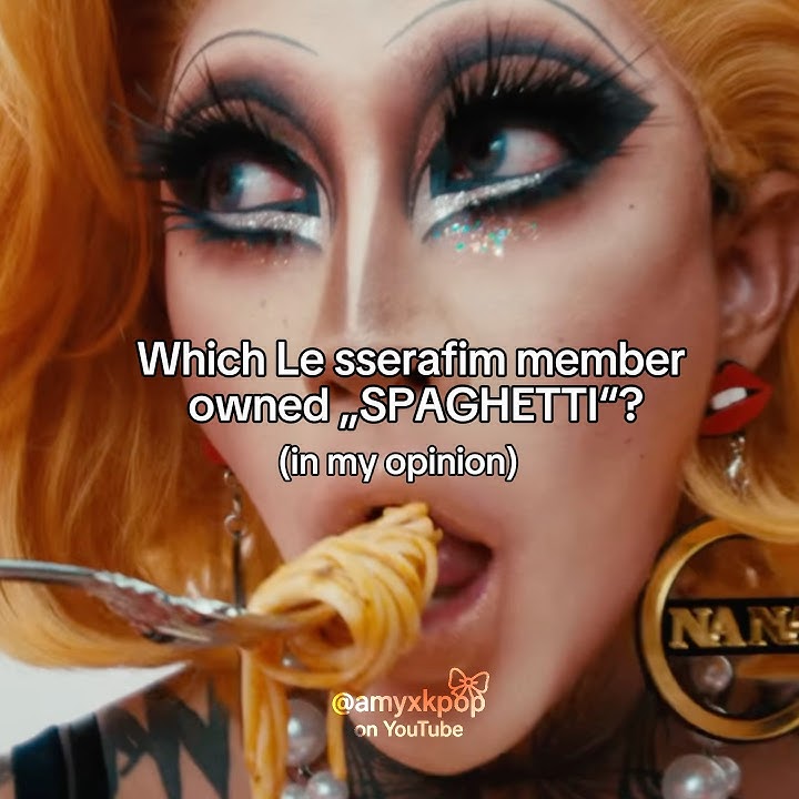 MY GIRLS ATE THIS🍝🍝||#kpop #lesserafim #spaghetti #eunchae #yunjin #shorts #viral #fyp #sakura #yt