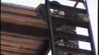 Basic Training Rappel Tower
