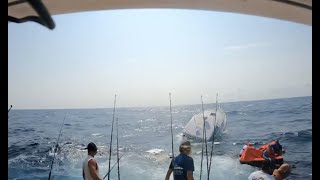 Boat Sinks at the White Marlin Open; Six Men are Rescued