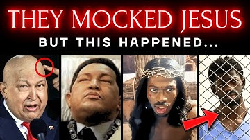 The Terrible End of the 25 Celebrities Who Mocked JESUS