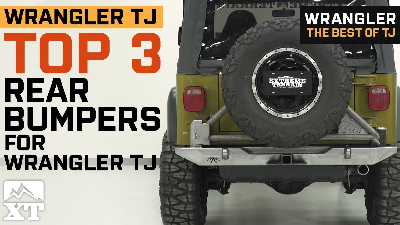 Top 3 Jeep Wrangler TJ Rear Bumpers - YouTube