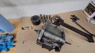Bobcat Hydraulic Pump Repair pt. 1