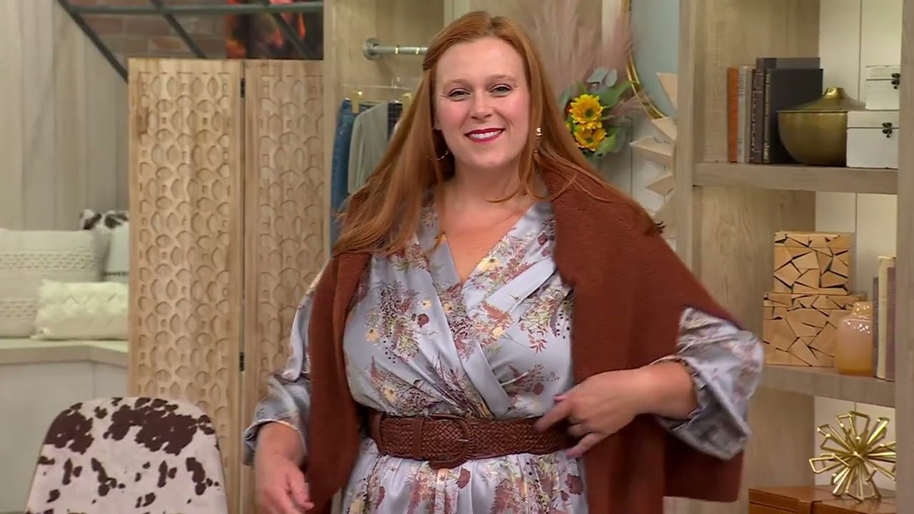 Me by Jennie Garth Woven Maxi Dress on QVC