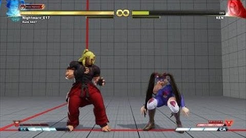 Street Fighter 5 Arcade Edition R.Mika VT2 Insane Combo