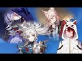 【Honkai Star Rail】LUOFU I'M BA- Oh right. Ahem *uwu* I forgot you three are here