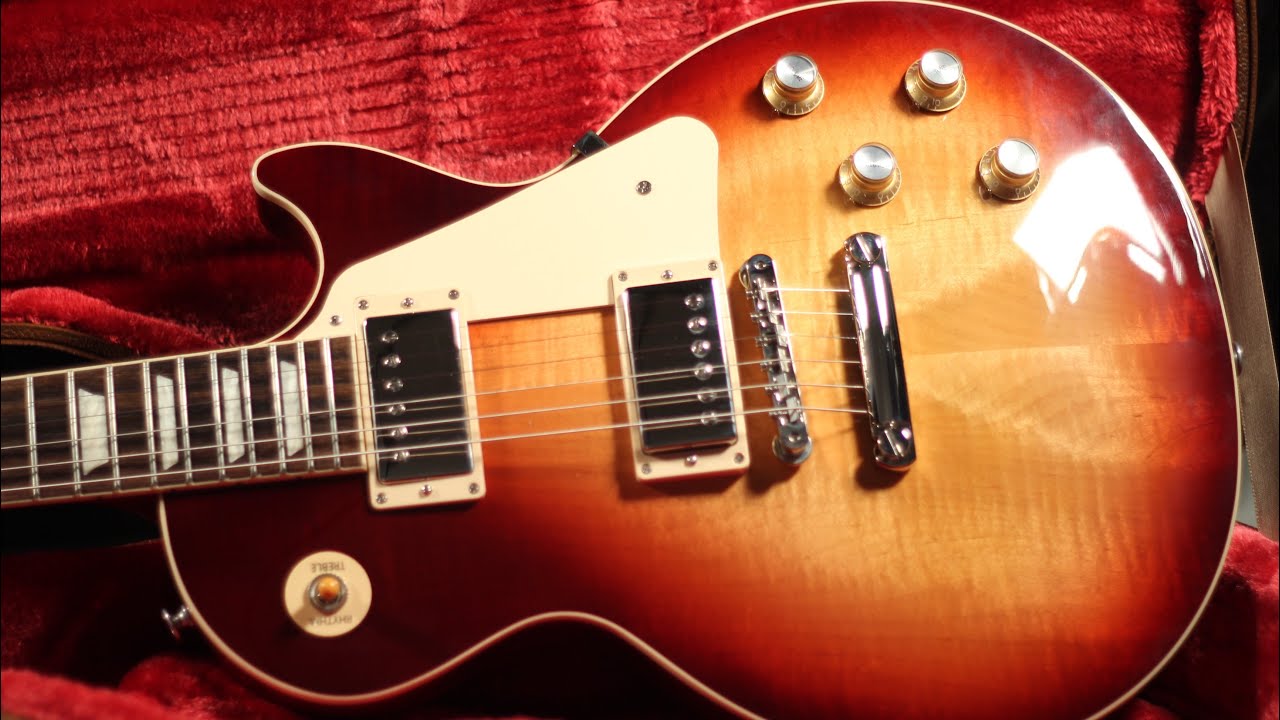弾いてみた】Les Paul Standard 60s Figured Top - YouTube