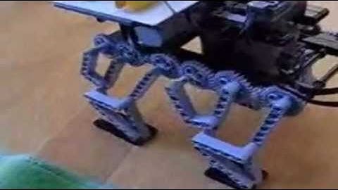 Lego Technic Variable Parallel Linkage 4 Legged Walking Robot