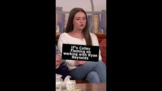 IF star Cailey Fleming on working with Ryan Reynolds #shorts #if #ryanreynolds
