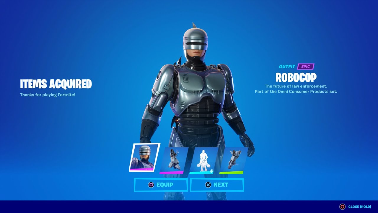 How To Get Robocop Bundle Now FREE In Fortnite! (Unlocked Robocop Lil