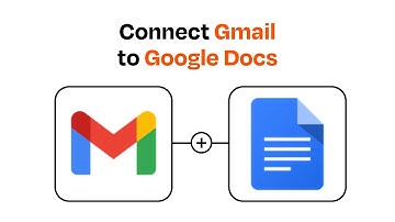 How to connect Gmail to Google Docs - Easy Integration