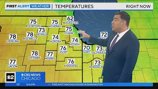 Chicago First Alert Weather: Rainy Friday before warming trend