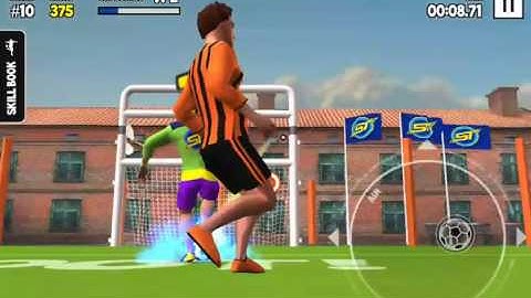 Watch how I scored 851 points on my Level 10 Skill Run! #skilltwinsfootballgame @SkillTwins