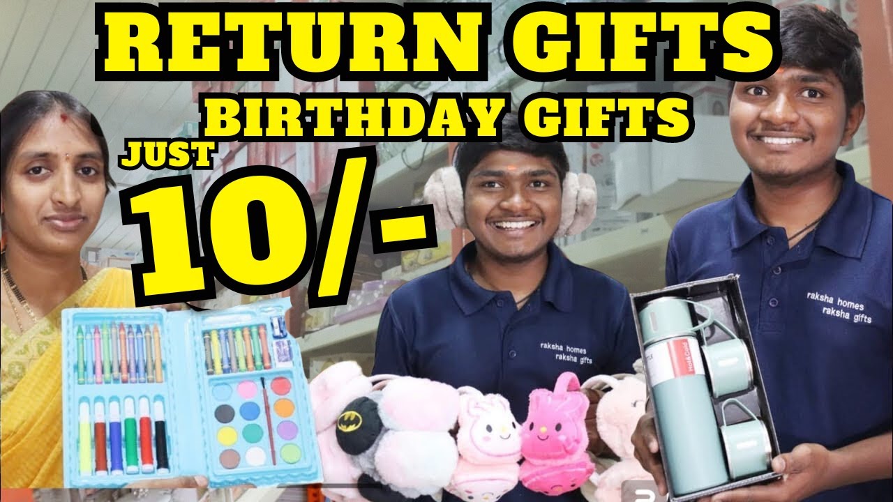 Biggest Return Gift Store in Hyderabad | Birthday Gifts Return Gifts Store in Hyderabad