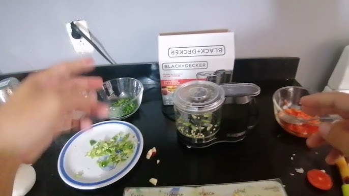 Black +Decker BXCH1201IN Electric Mini Chopper Unboxing & Review