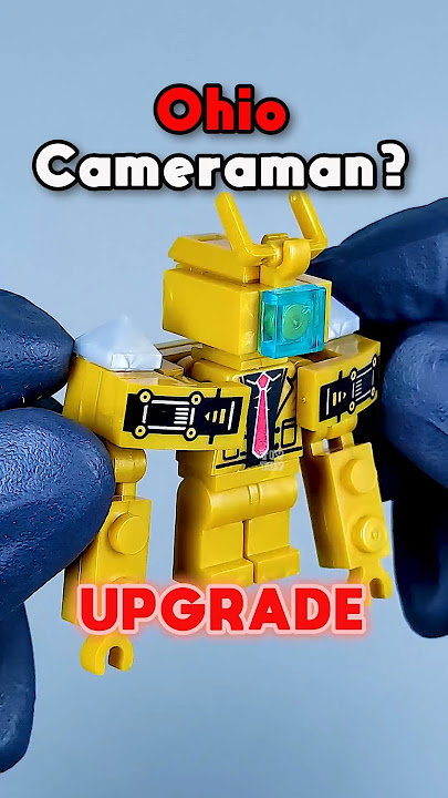 🚽 UPGRADED Cameraman Titan Review! Ohio SKIBIDI Toilet Building Block Tutorial