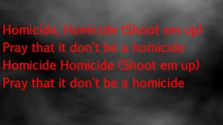 Kevin Gates - Homicide (Lyrics Video) (Explicit)