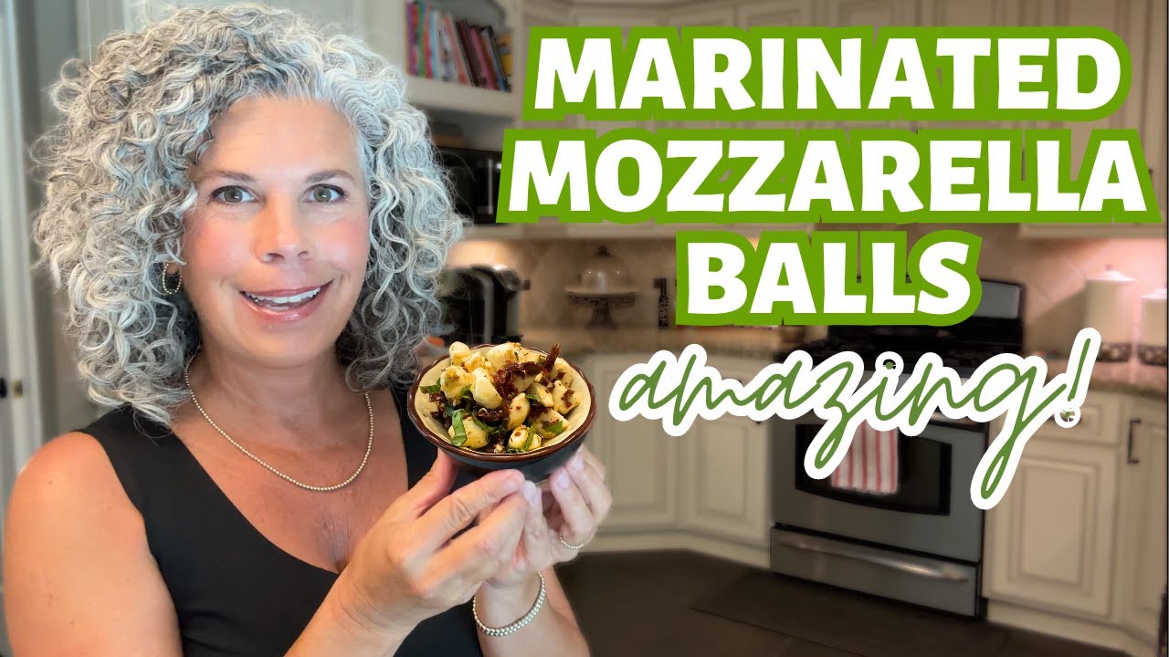 Amazing Basil Recipes You Need to Try Right Now!  Marinated Mozzarella & Basil Pesto