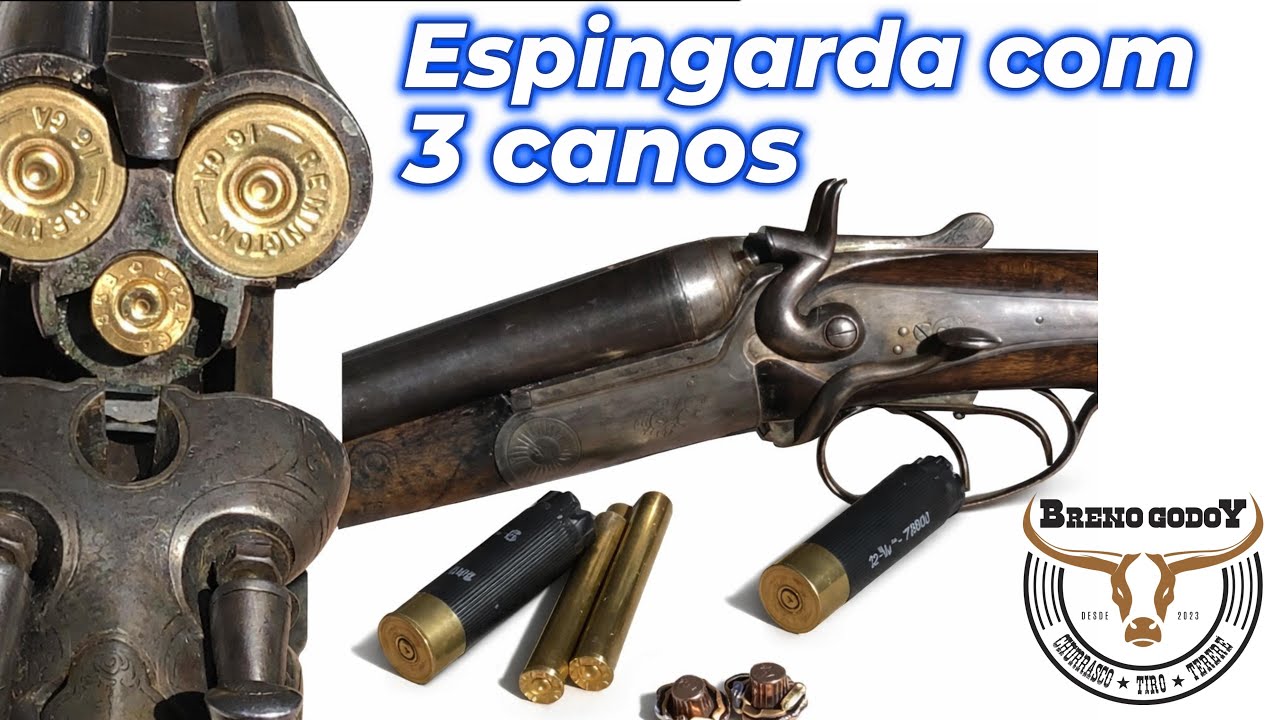 Espingarda de 3 canos - JP Sauer - Drilling