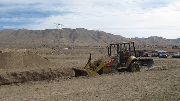 Cat Skip Loader Grader Digging By Operator Tanner Vieyra