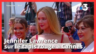 #Cannes2023 : Jennifer Lawrence sur le tapis rouge à Cannes