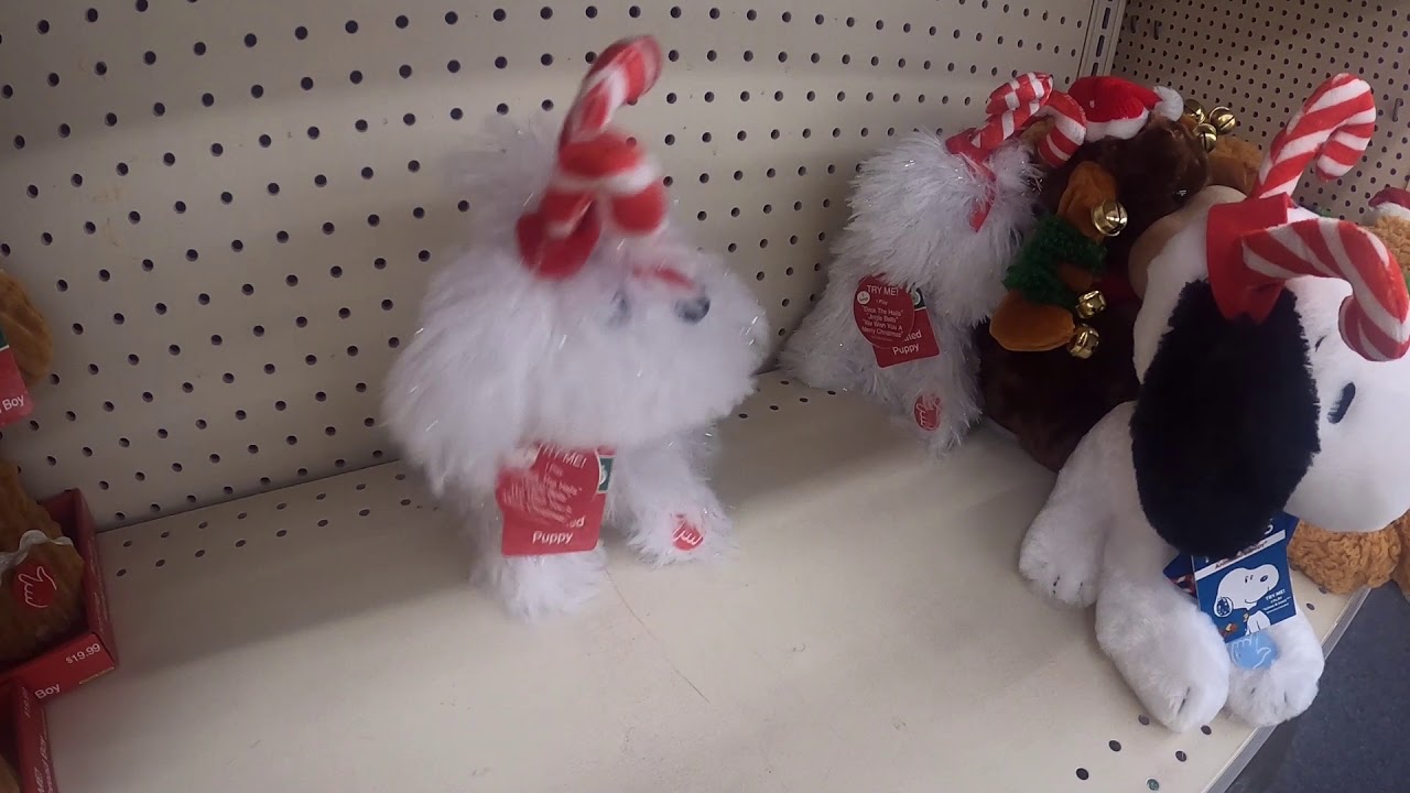 Sweet Candy Cane Puppy CVS Animatronic Christmas 2020 - YouTube